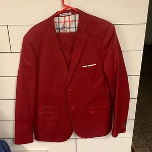 Paisley and Gray Slimfit suit